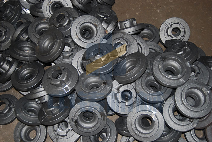 電機(jī)配件粘土砂造型機(jī)鑄件效果